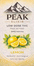 Lemon Flavored Elixir 4 - 12 oz Cans